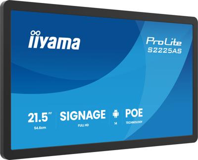 Iiyama ProLite Digital Signage display 54.6 cm 21.5 inch 1920 x 1080 Pixel 24/7