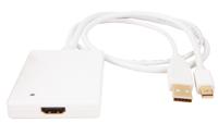 Adapter Mini DisplayPort naar HDMI Urban Factory CBB21UF Wit - thumbnail