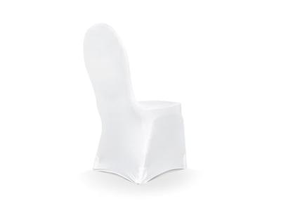 Stoelhoes Wit Elastisch Mat
