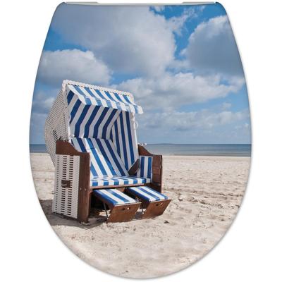 Cedo Strandkorb Toiletzitting met Softclose en Universele Pasvorm