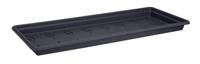 Elho green basics plantenbak schotel xxl 100 cm living black - thumbnail