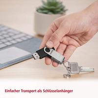 Hama Rotate USB-stick 16 GB Zwart 94175 USB-A 2.0 - thumbnail