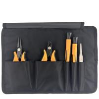 Set van 5 verschillende handgereedschappen (1 pincet, 1 zijkniptang, 1 tang en 2 schroevendraaiers) - thumbnail