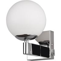 Chromen LED Wandlamp - Moderne Wandverlichting - E14 Fitting Metaal - thumbnail