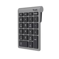 Trust Xalas Numeriek Toetsenbord Draadloos Zilver - thumbnail