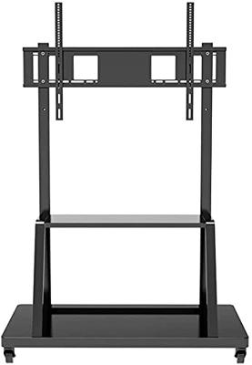 Techly ICA-TR30 flat panel vloer standaard Portable flat panel floor stand Zwart 2,54 m (100 )