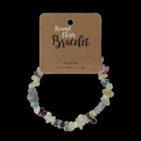 Steengoed Splitarmband fluoriet 1 Stuks - thumbnail