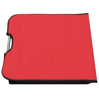 VidaXL Strandmatten inklapbaar 2 st staal en stof rood VidaXL Strandmatten inklapbaar 2 st staal en stof rood