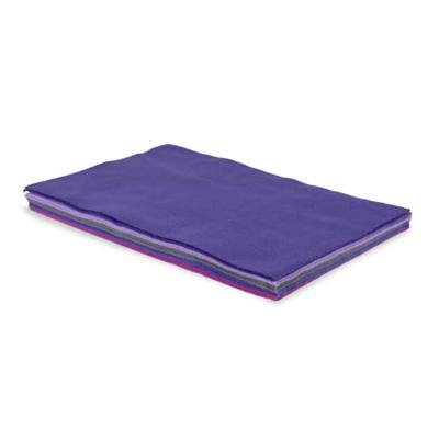 Vaessen Creative • vilt kit 4 1mm a4 paars 10st.