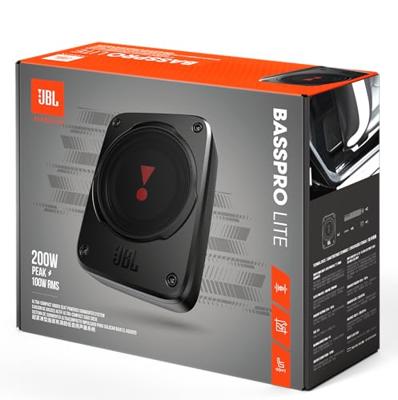 JBL BassPro Lite - Subwoofer Auto - Actieve Underseat Autosubwoofer - 200 W