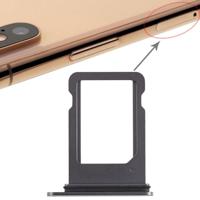 SIM-kaarthouder voor iPhone XS (Single SIM-Card)(Black) - thumbnail