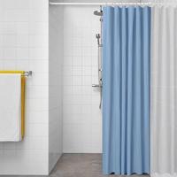 Douchegordijn Exma Blauw PVC 140 x 180 cm - thumbnail