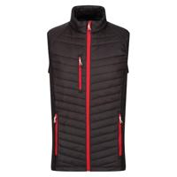 Ragetta RG894 Navigate Hybrid Bodywarmer - Black/Classic Red - XL - thumbnail