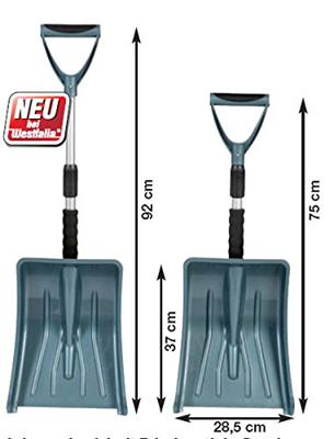 IWH Kunststof Sneeuwschuiver Uittrekbaar (l x b x h) 750 x 285 x 120 mm