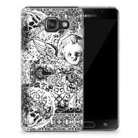 Silicone Back Case Samsung Galaxy A3 2016 Skulls Angel - thumbnail