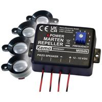 Kemo M094 Ultrasone marterverschrikker Met flitslicht, Met luidspreker 1 stuk(s) - thumbnail