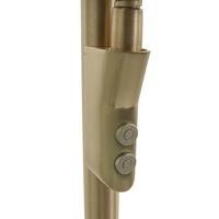 Steinhauer Vloerlamp met leeslampje Zenith 2-lichts messing mat 7972ME - thumbnail