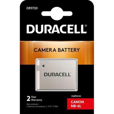 Duracell NB-6L Camera-accu Vervangt originele accu NB-6L 3.7 V 700 mAh