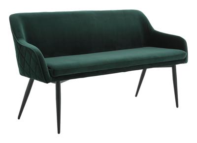 Artistiq Eetkamerbank 'Tynise' Velvet, kleur Groen