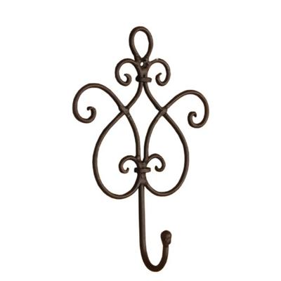 Clayre & Eef Wandhaak 15x5x22 cm Bruin Ijzer Kapstok Clayre & Eef Wandhaak 15x5x22 cm Bruin Ijzer Kapstok