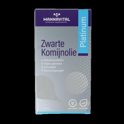 Zwarte komijnolie platinum 120 Softgels