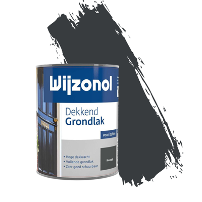 Wijzonol Dekkend Grondlak Blauwgrijs