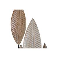 Decoratieve figuren DKD Home Decor Bamboe Ijzer Lakens (33 x 10 x 81 cm) - thumbnail