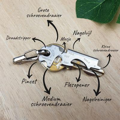 8 In 1 Multitool Key Ring 8 In 1 Multitool Key Ring
