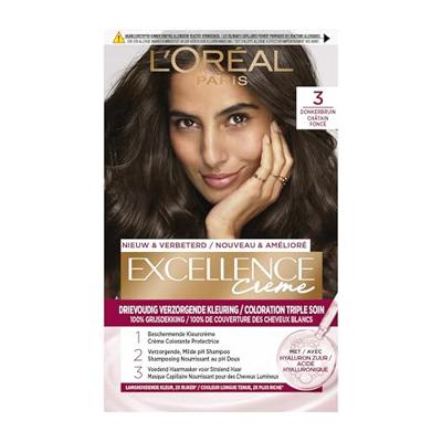 Excellence Cool creme 3.11 ultra as donkerbruin 1 Set