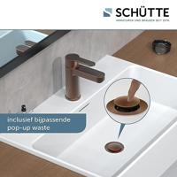 Schutte ELEPHANT ééngreepsmengkraan wastafel| koper mat 34213 - thumbnail