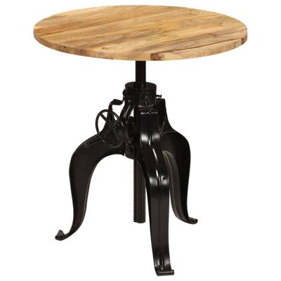 Bartafel 75x(76-110) cm massief mangohout