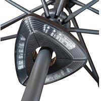 Parasol verlichting | Driehoek - thumbnail