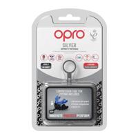 Opro 790007 Silver Superior Fit Mouthguard - Navy-Sky Blue - SR - thumbnail