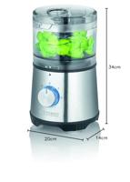 Severin Hakmachine 0,5L 400W RVS - thumbnail