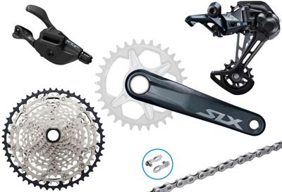 Shimano slx m7100 1x12-speed group | 170mm | 10-51 | i-spec ev