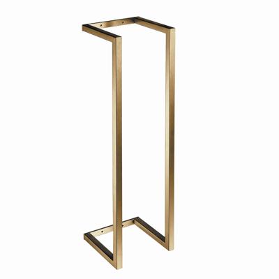 Handdoekhouder Qisani Flow Geborsteld Goud Handdoekhouder Qisani Flow Geborsteld Goud