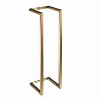 Handdoekhouder Qisani Flow Geborsteld Goud - thumbnail