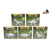 Dinoworld schilder je eigen dino 14cm - thumbnail