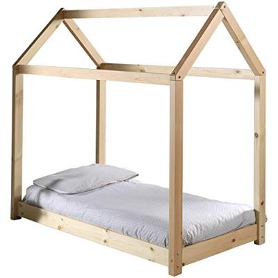 Vipack bed Cabane - naturel - 70x140 cm