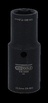KS Tools 515.0899 515.0899 Verwisselbare kop 17.5 mm, 22.5 mm 1/2