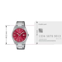 Casio MTP-1302PD-4AVEF Zilverkleurig Heren horloge - thumbnail