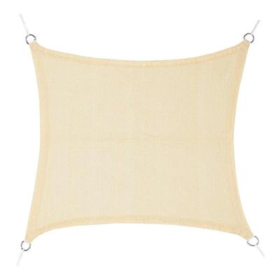 Schaduwdoeken Faura Beige 5 x 5 m Vierkant Schaduwdoeken Faura Beige 5 x 5 m Vierkant