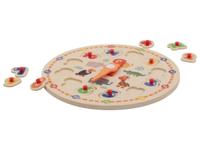 lupilu Houten puzzel (Klokpuzzel) - thumbnail