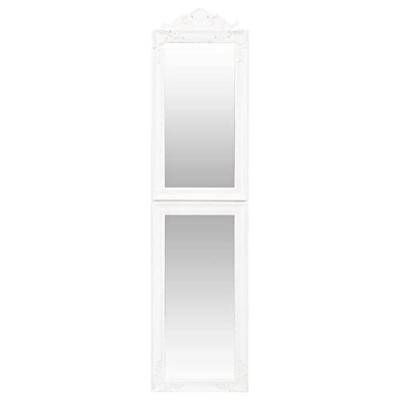 VidaXL Spiegel vrijstaand 50x200 cm wit