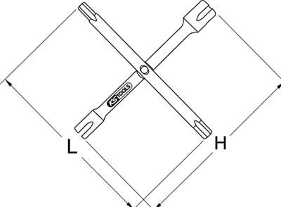 KS Tools 1166200 Kruissleutel