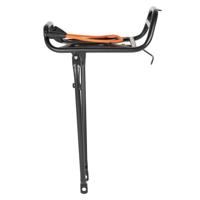 Atranvelo transport bagagedrager, voorop "cargo city" fr.transp.carrier at.velo cargo city alu tube black - thumbnail