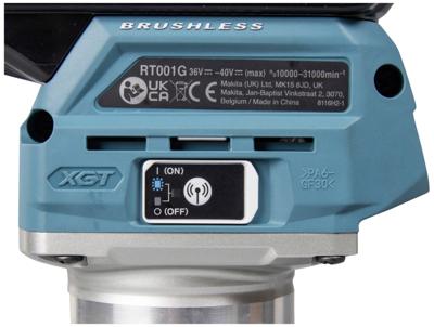 Makita RT001GZ10 Accu boven- en kantenfrees XGT 40V Max Basic Body in Mbox