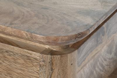 Wandtafel DKD Home Decor Natuurlijk Zwart Metaal Mangohout