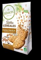 Bisson Zandkoekjes chia & lijnzaad bio 200 Gram - thumbnail