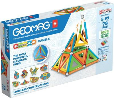 Geomag Constructieset Constructor Aantal onderdelen: 78 Leeftijdsklasse: Vanaf 3 jaar Geomag Constructieset Constructor Aantal onderdelen: 78 Leeftijdsklasse: Vanaf 3 jaar